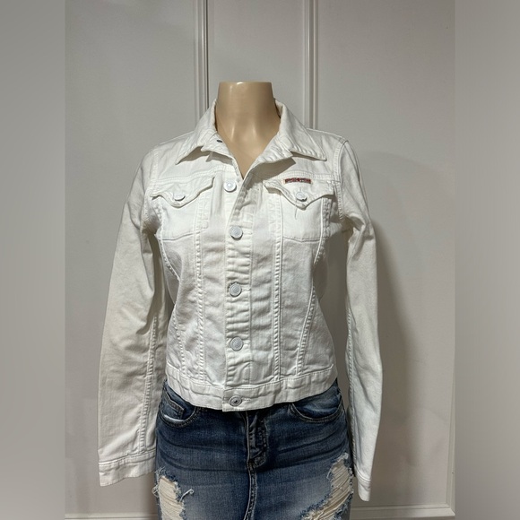 Hudson Jeans Signature Jean Jacket
Cropped White Size Small - Picture 1 of 5